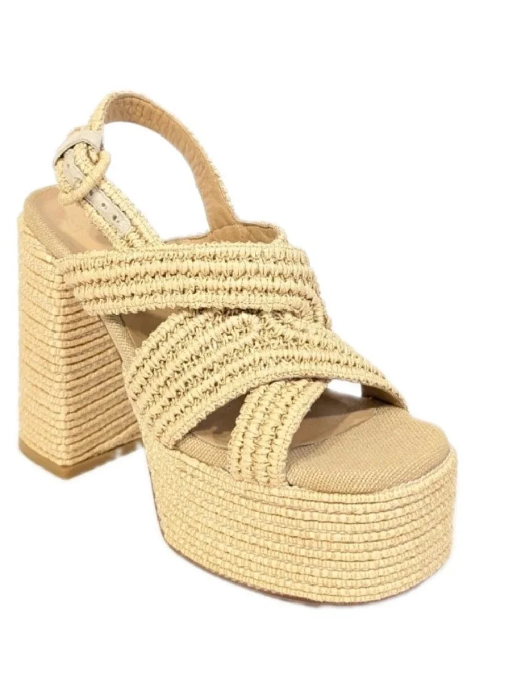 Castaner Platform Sandals Eu 37 Women Fulvia Espadrille Shoes chunky ultra high